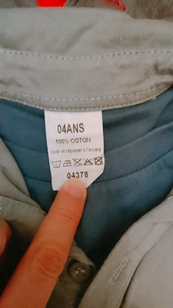 Tee shirt manches longue - photo numéro 2