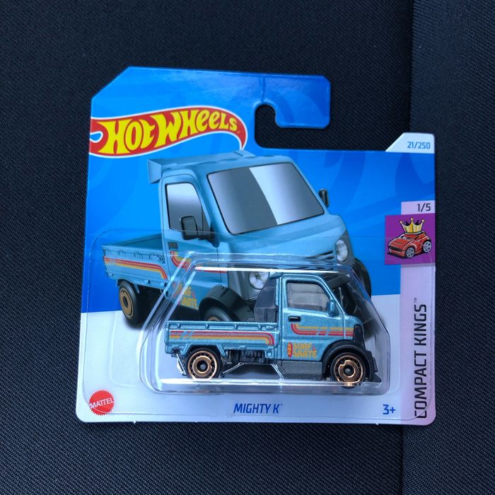 Miniature hot wheels mighty K