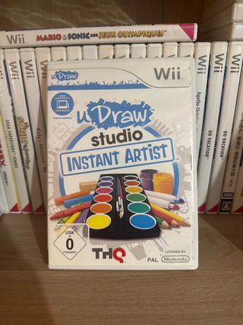 U draw studio instant artist jeu Wii dessiner facilement