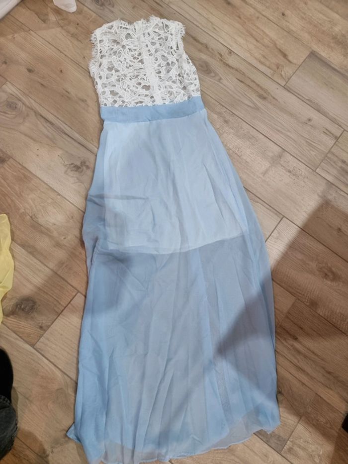 Robe cérémonie dentelle L