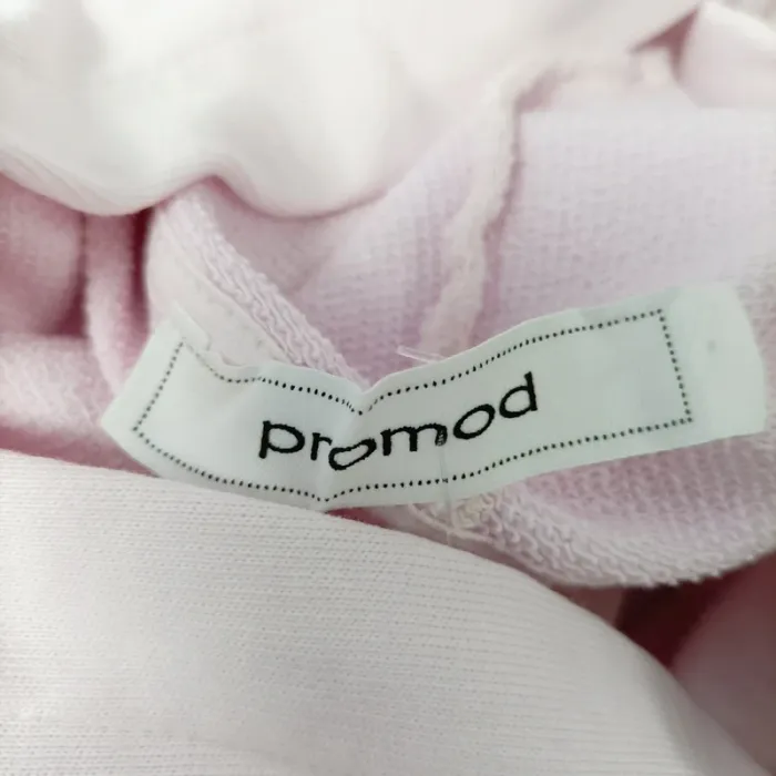 Sweat sans manches Promod rose dégradé à capuche en coton taille S neuf étiquette A1345 - photo numéro 8