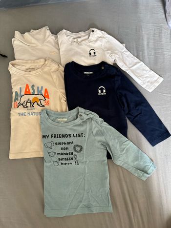 Lot t-shirts manches longues
