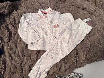 Pyjama léger sergent major 18m fleuri