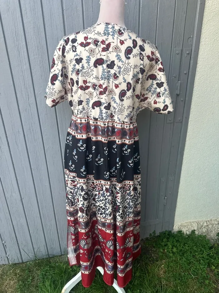 Robe longue été manches courtes fleuri Shein 38/M - photo numéro 5
