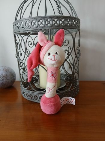 Doudou Lapinou avec grelot