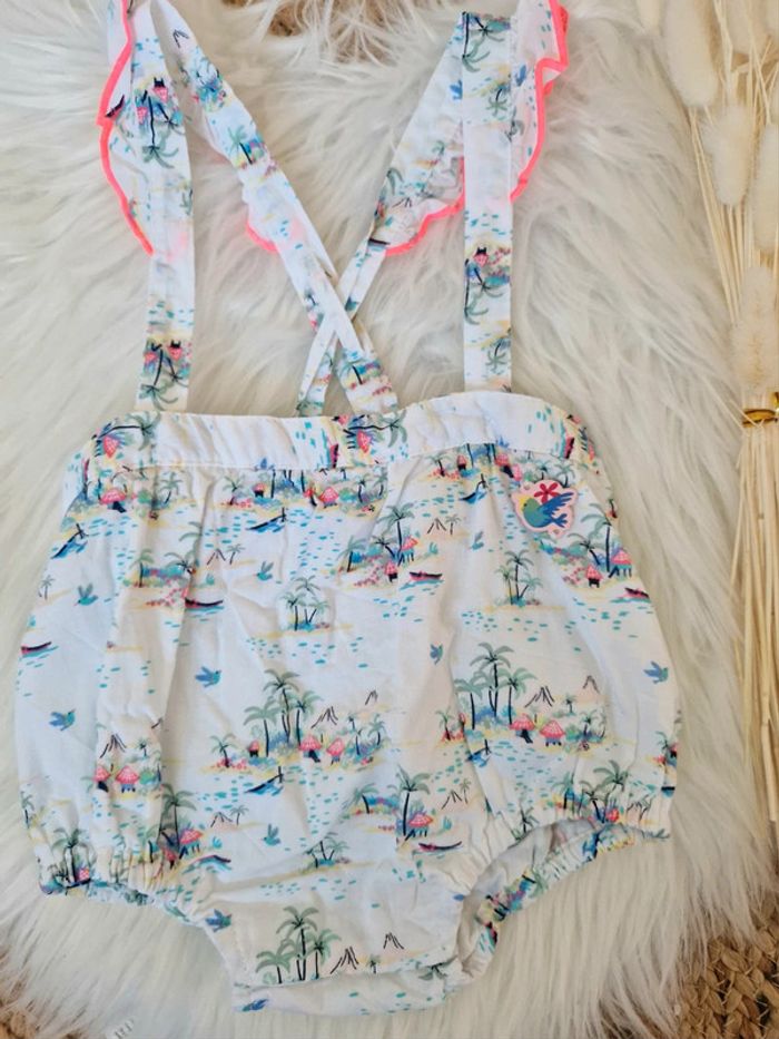 🌴 Barboteuse à motifs Sergent Major 12 mois - photo numéro 2