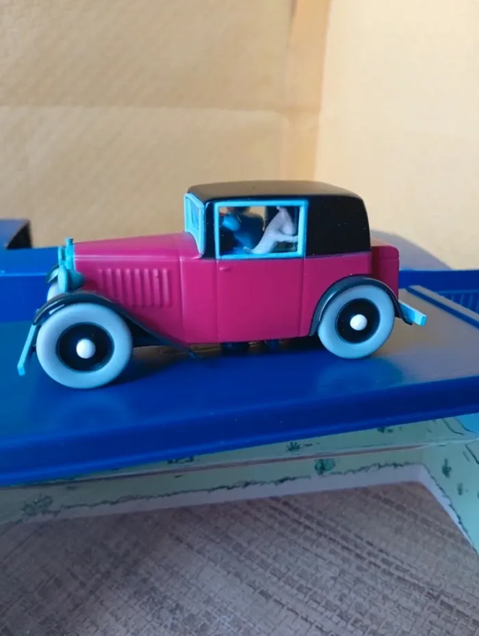En voiture Tintin l'oreille cassée Hergé moulinsart - photo numéro 5