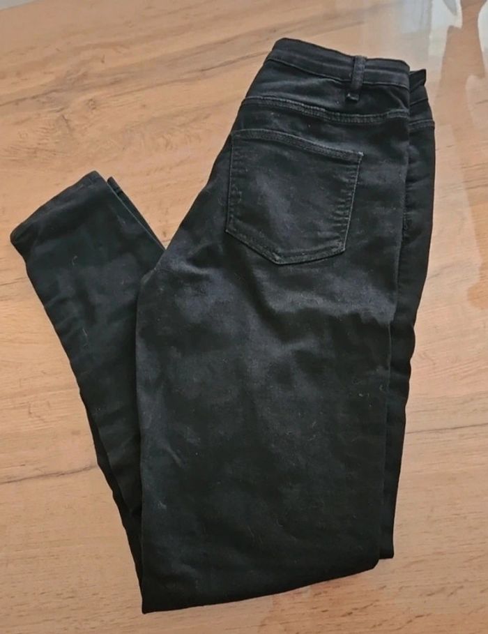 Jeans noire femme 38 la halle