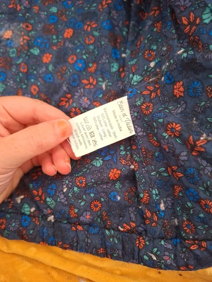 Veste fleuri - photo numéro 4