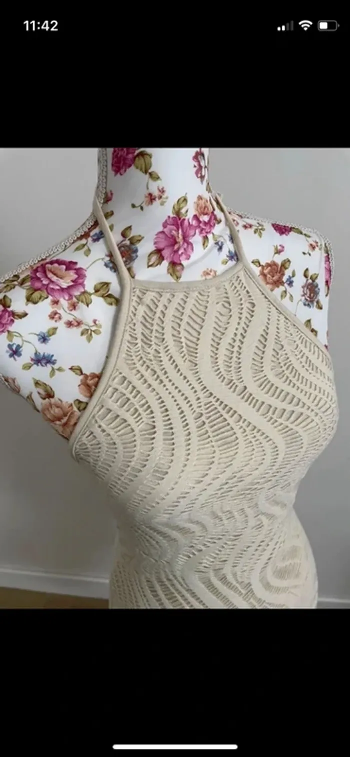 Robe style crochet dos nu - photo numéro 3