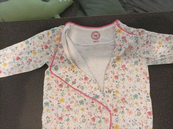 Pyjama fleuri 9 mois