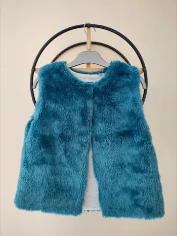 12 ans gilet sans manche tout doux Okaïdi