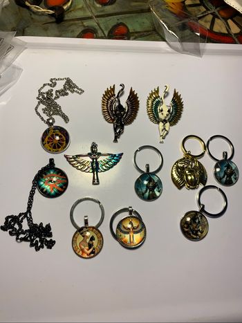 Bijoux et accessoires style égyptien