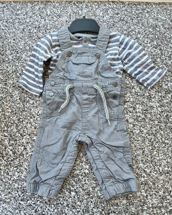 Ensemble salopette bébé 3 mois