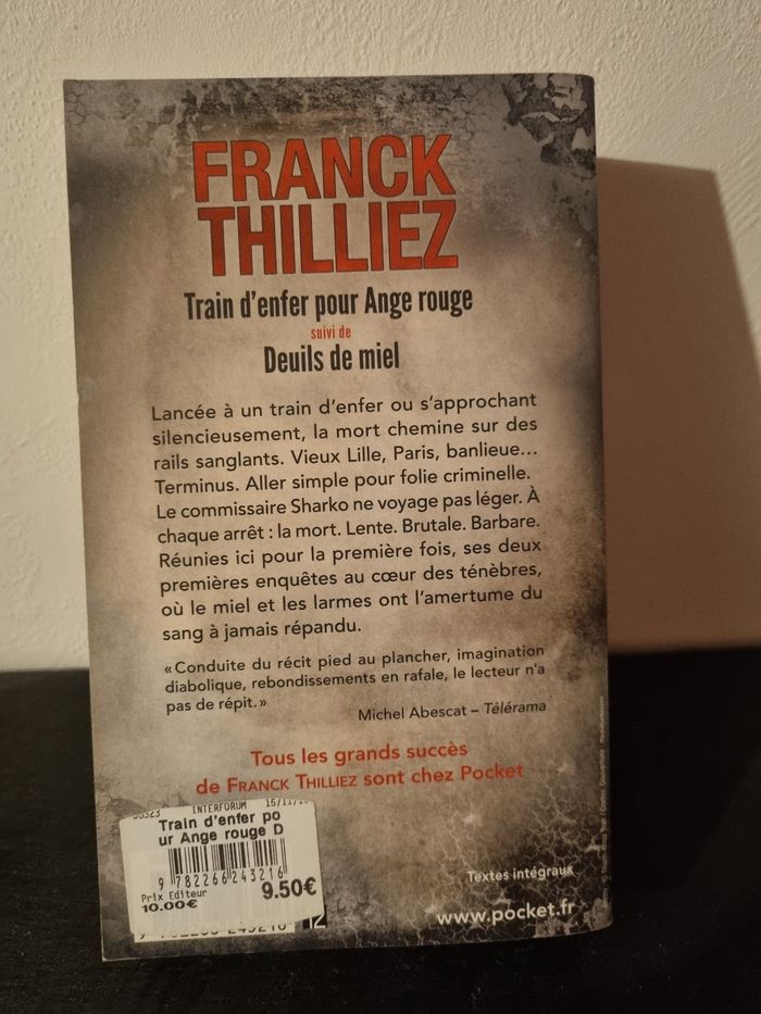 Franck thilliez train d'enfer - photo numéro 2