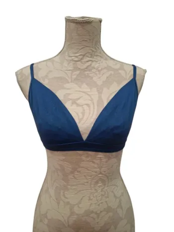 Haut de maillot de bain bleu petrol canard trimph taille 90 C
