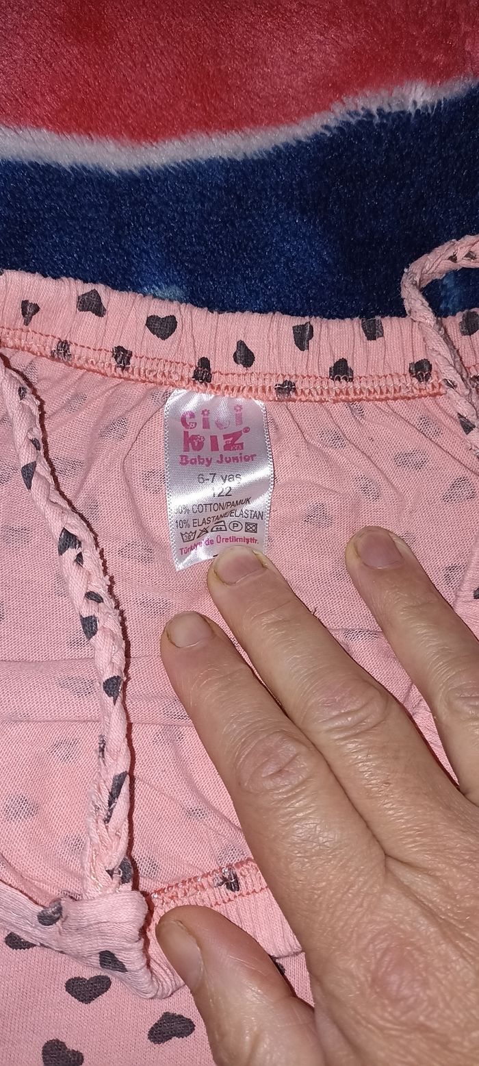 Robe   rose clair à motif coeur - photo numéro 5