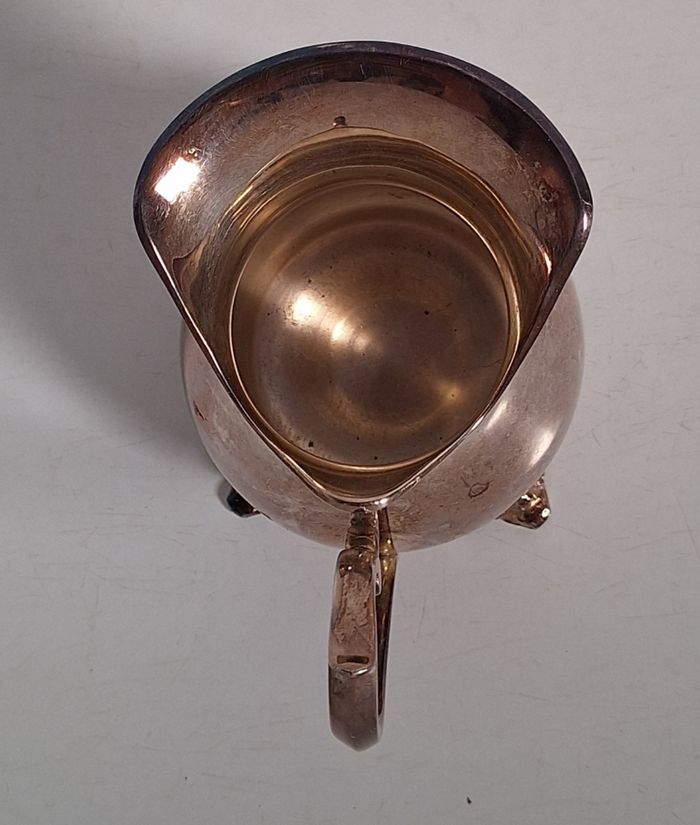 Pichet ancien en métal argenté - photo numéro 4