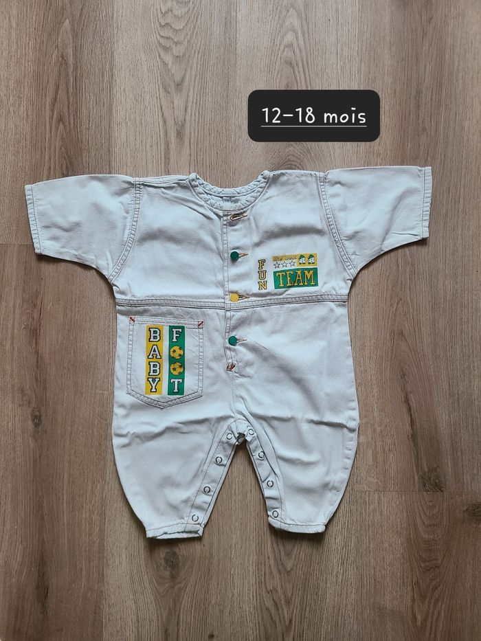 Combinaison vintage 12 mois