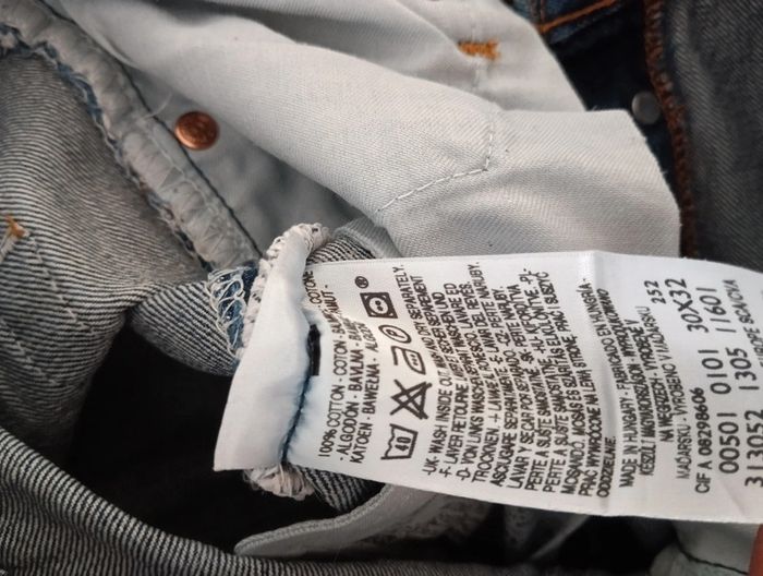 Jean Levi's 501 vintage W30 L32 - photo numéro 9