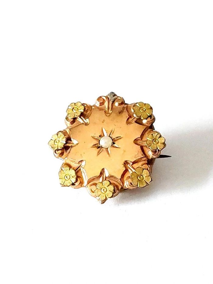 Magnifique broche ancienne Napoléon III , vintage - photo numéro 2