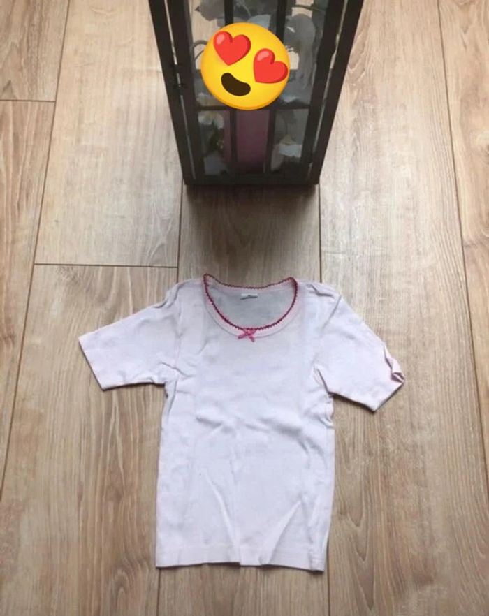 Lot de 7 maillots de corps MC 4/5ans plusieurs marques - photo numéro 6