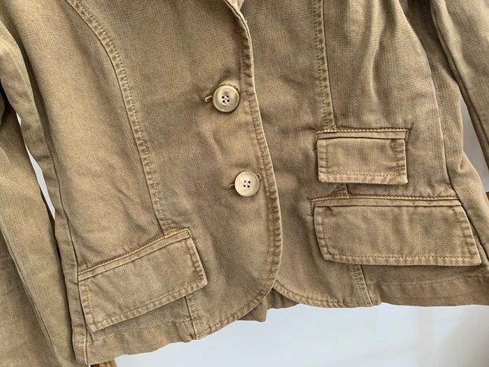 vetements d'exterieur sans marque marron et kaki taille M - photo numéro 4