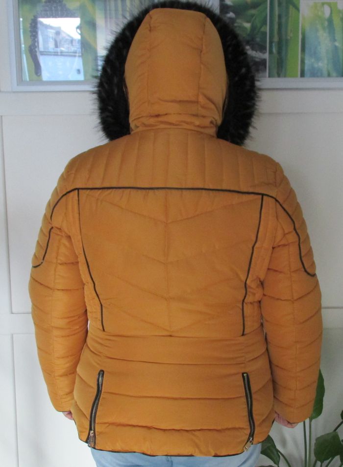 manteau moutarde taille 48 CISSY & CO - photo numéro 2