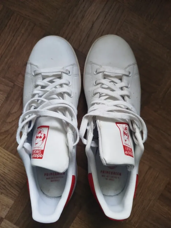 Basket homme Stan Smith rouge - photo numéro 3