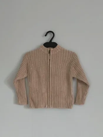 Gilet marron clair