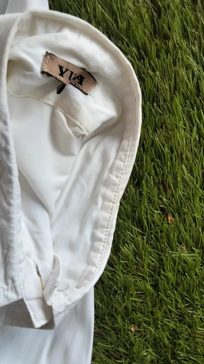 Chemise blanche transparente Yuka taille 40/42 - photo numéro 9