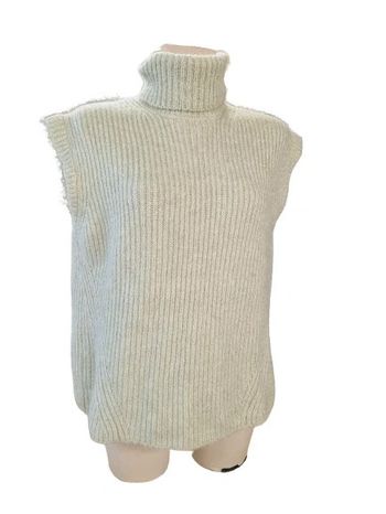 Pull col roulé zara