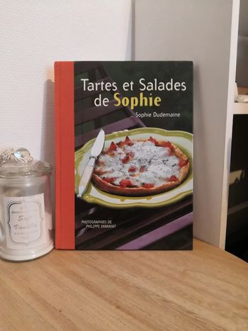 🌺Livre culinaire tartes et salades de Sophie🌺