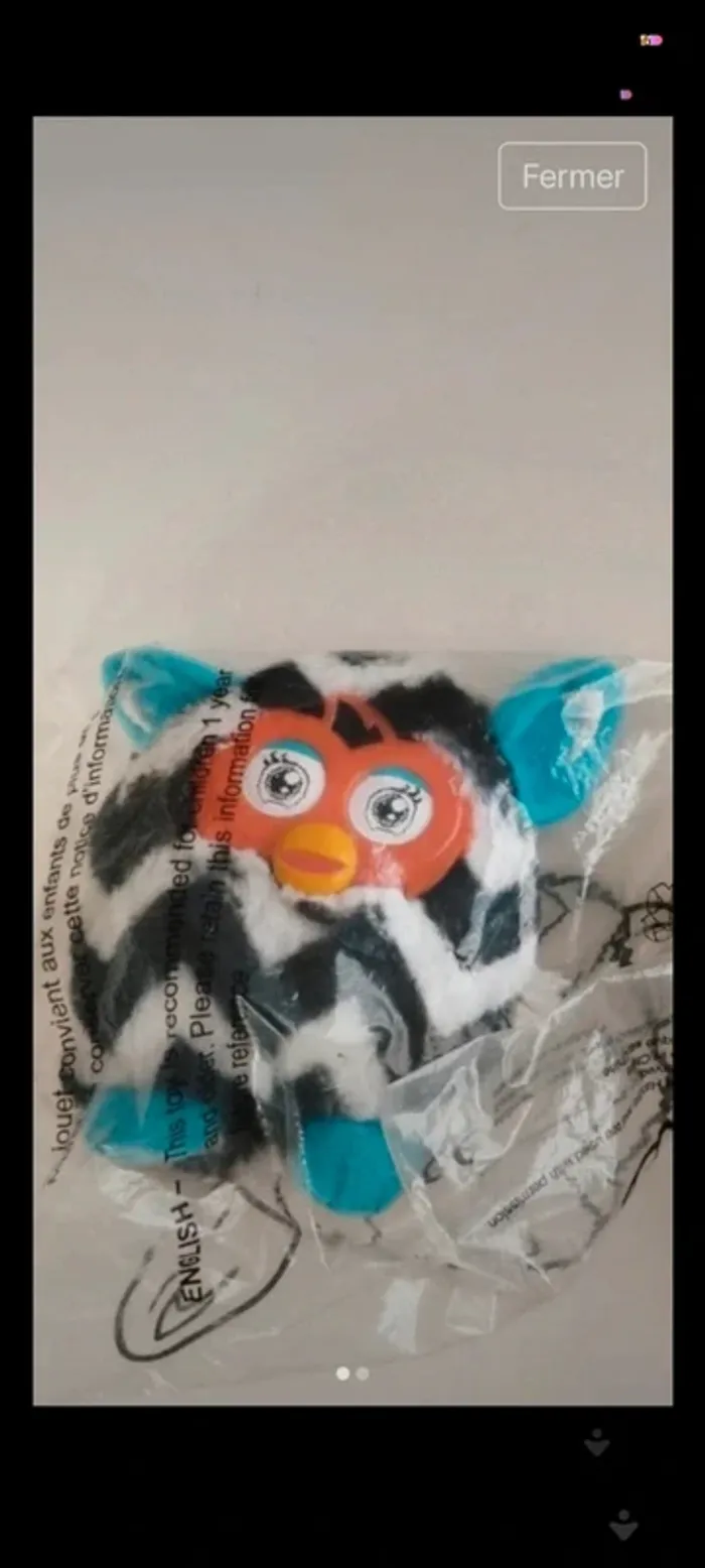 peluche mcdonald