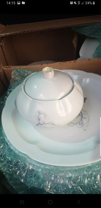 Service porcelaine Limoges maison Jammet Seignolles