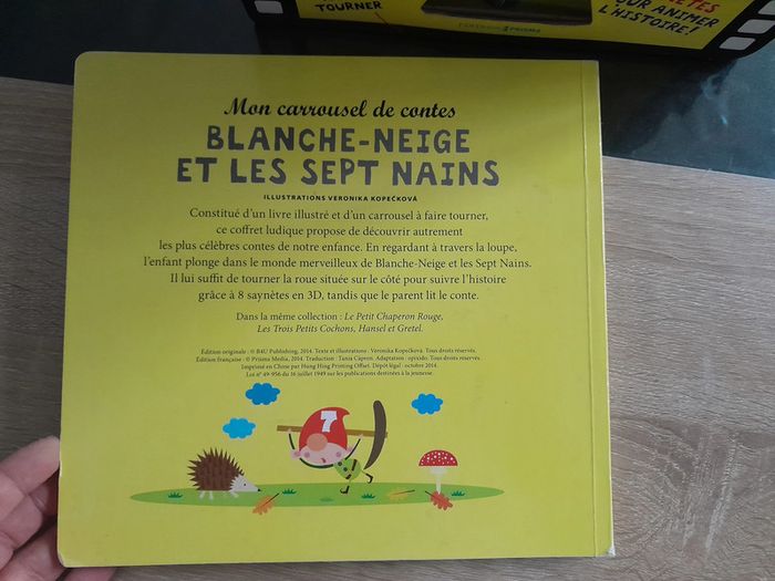 Mon carrousel de contes - Blanche-neige et les 7 nains - photo numéro 4