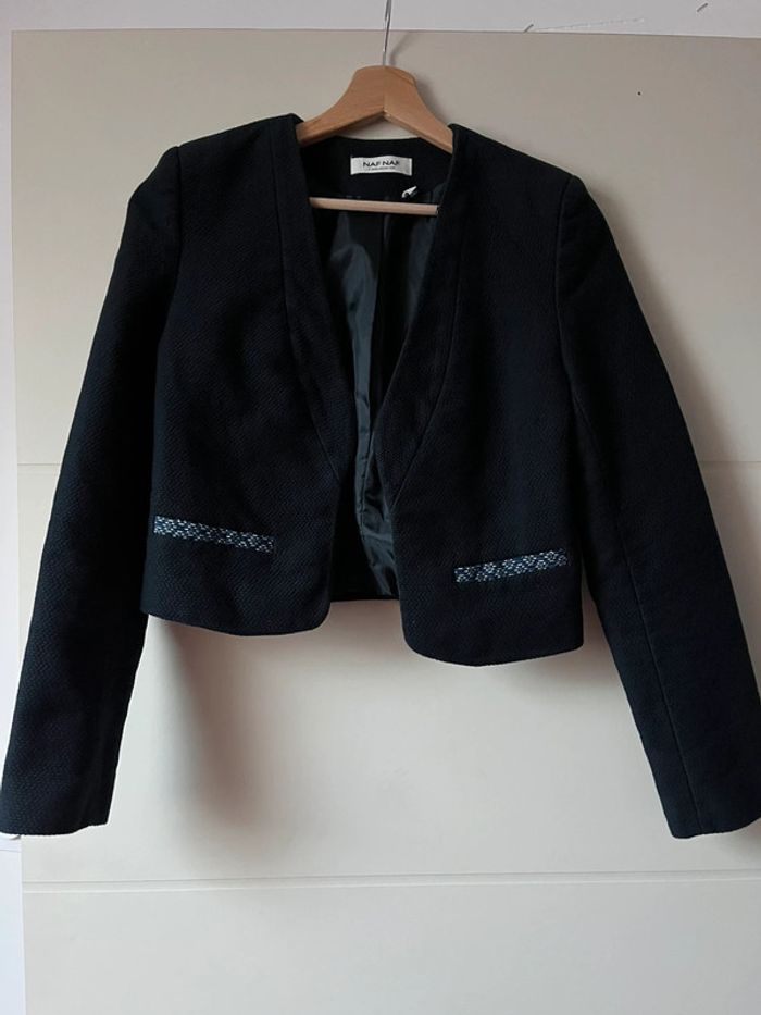 Veste bleu marine Naf Naf 40