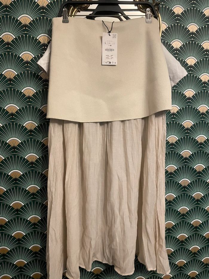 Jupe tendance neuve Zara taille L - photo numéro 3