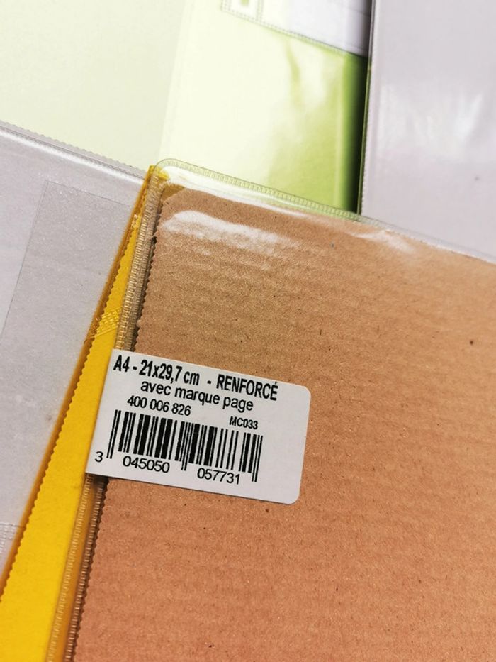 Lot de 7 protèges cahier - photo numéro 3