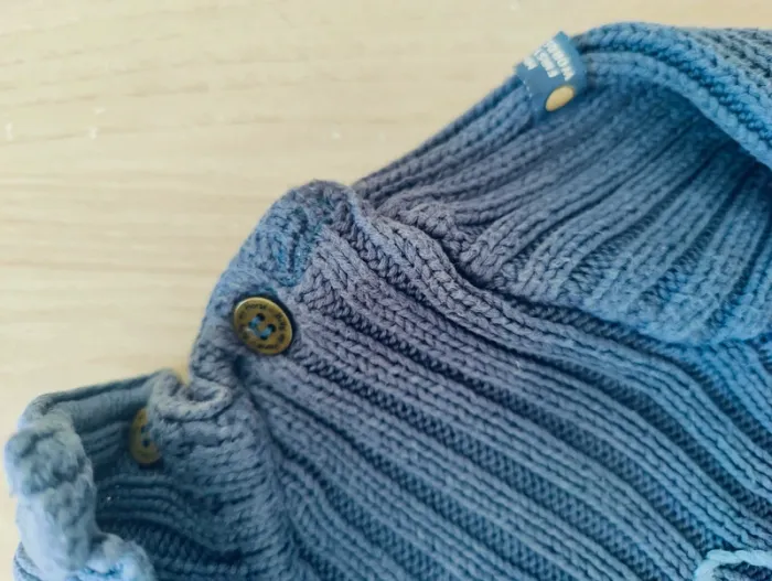 Pull en maille côtelé 18 mois - photo numéro 2