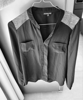 Chemisier noir femme taille M