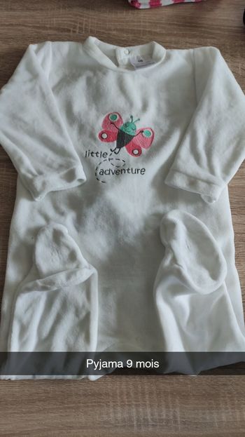 Pyjama 9 mois