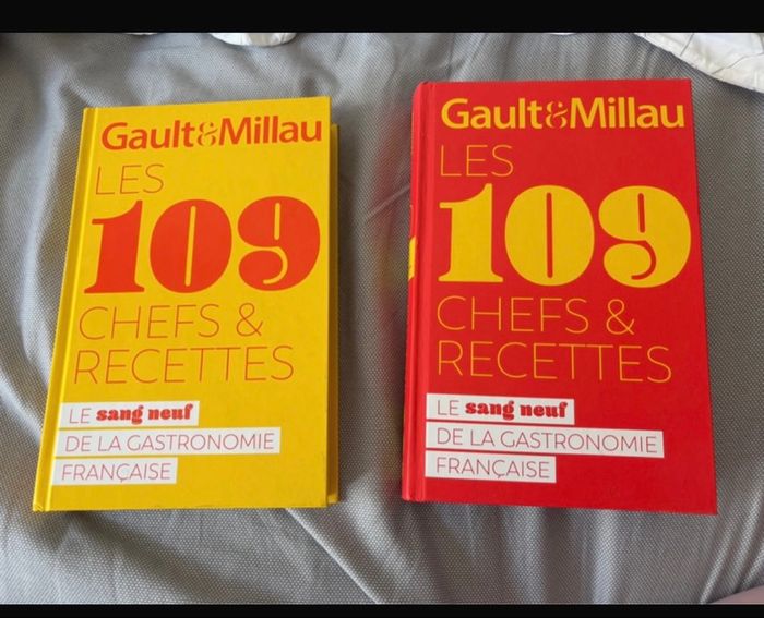 Lot de 2 livres de cuisine neuf Gault et Millau