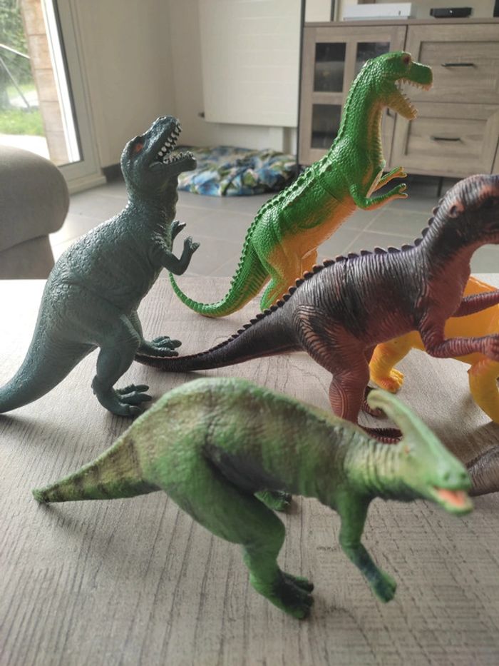 Lot de 6 grands dinosaures - photo numéro 2