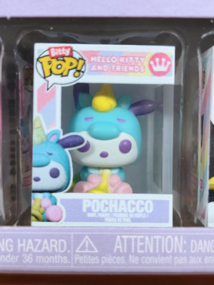 Pack 4 Funko Bitty Pop! Hello Kitty & Friends (Inclus CHASE) - photo numéro 3