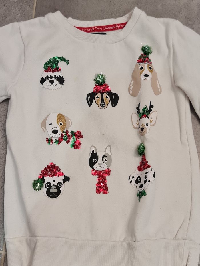 Pull noel 7- 8ans tex - photo numéro 3