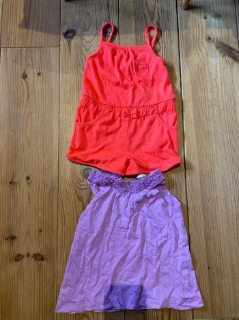 Robe short 24 mois