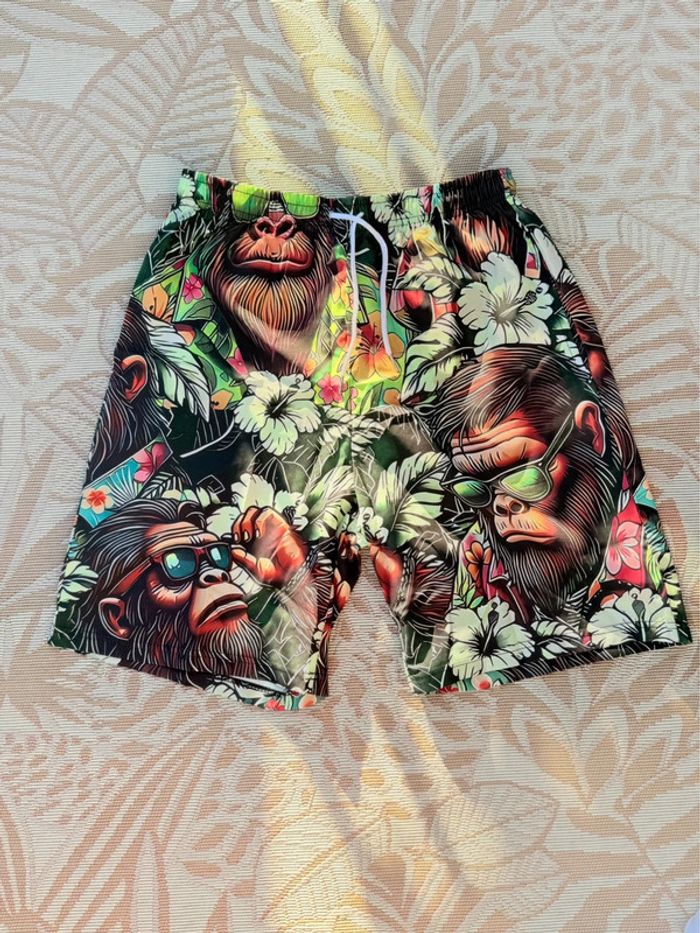 Short de bain Jungle Party