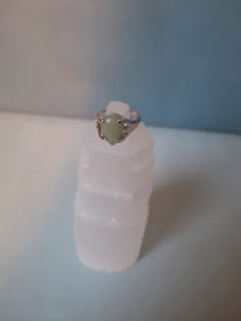 Bague en Aventurine verte - Taille 18