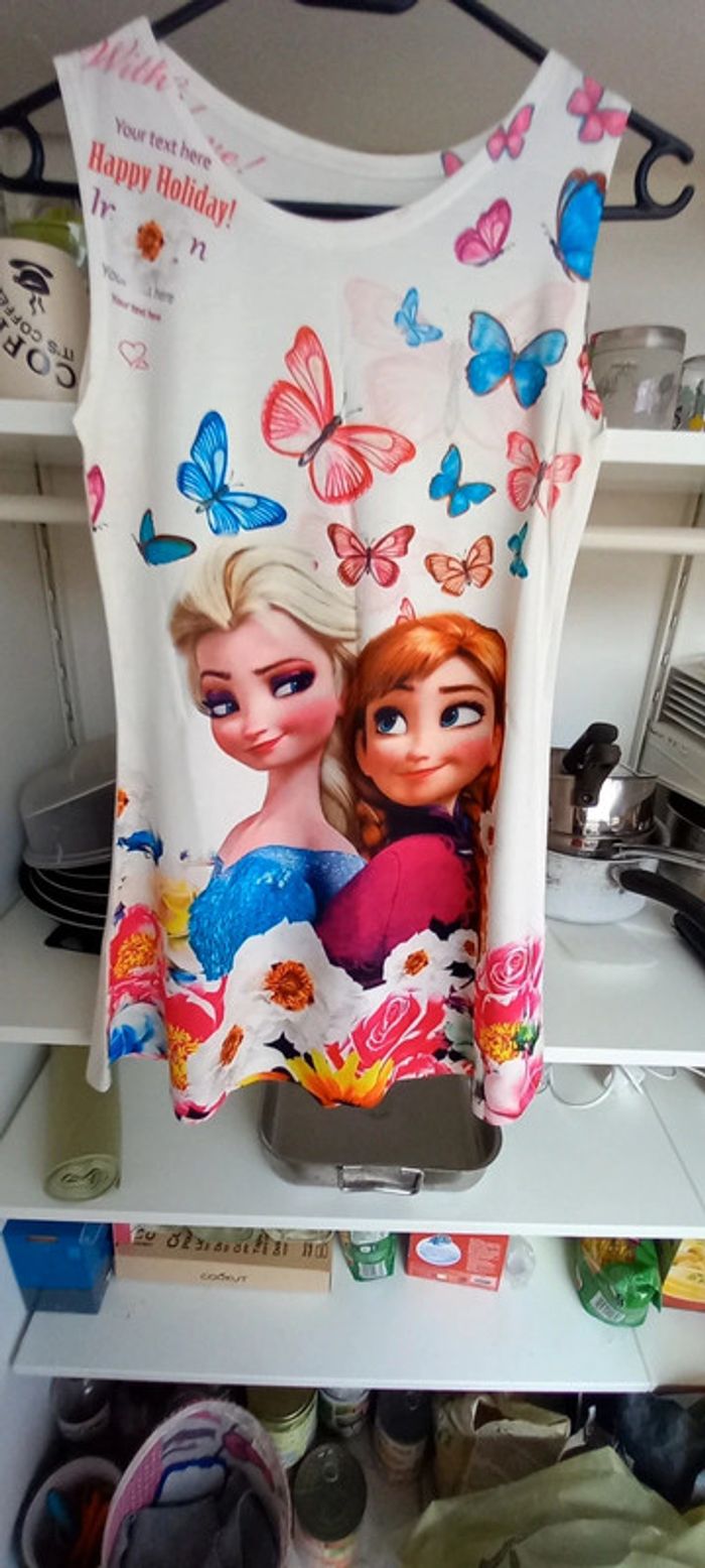 Robe reine des neiges